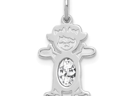 14k White Gold Jewelry Style XCK40 - Classique Jewelry Inc.