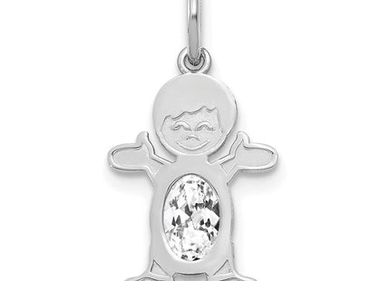 14k White Gold Jewelry Style XCK41 - Classique Jewelry Inc.