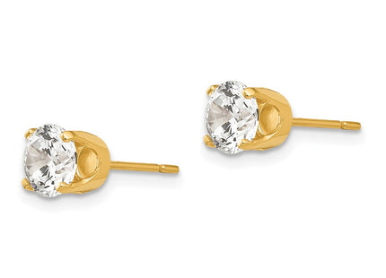 14k Yellow Gold Jewelry Style XD12CZ - Classique Jewelry Inc.