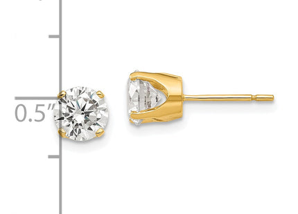 14k Yellow Gold Jewelry Style XD12CZ - Classique Jewelry Inc.