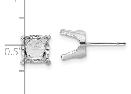 14k White Gold Earrings Style XD14W - Classique Jewelry Inc.