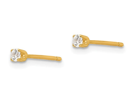 14k Yellow Gold Jewelry Style XD1CZ - Classique Jewelry Inc.