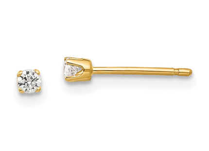 14k Yellow Gold Jewelry Style XD1CZ - Classique Jewelry Inc.