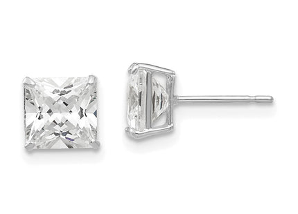 14k White Gold Earrings Style XD39WCZ - Classique Jewelry Inc.