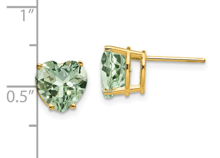 14k Yellow Gold Earrings Style XE100AG - Classique Jewelry Inc.