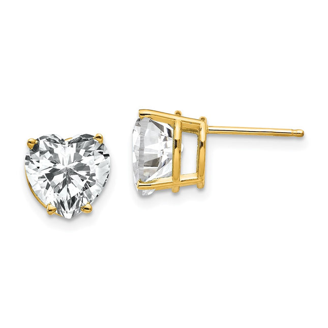 14k Yellow Gold Jewelry Style XE100CZ - Classique Jewelry Inc.