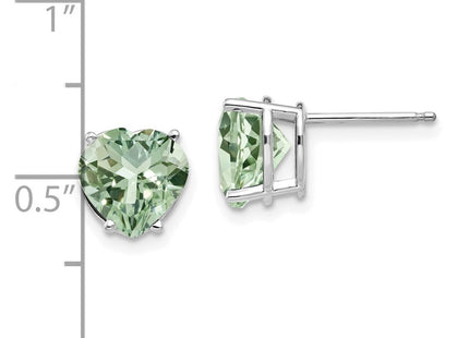 14k White Gold Earrings Style XE100WAG - Classique Jewelry Inc.