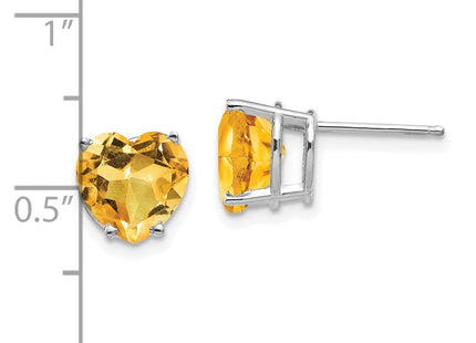 14k White Gold Earrings Style XE100WCI - Classique Jewelry Inc.