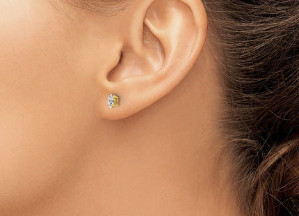 14k Yellow Gold Jewelry Style XE101CZ - Classique Jewelry Inc.