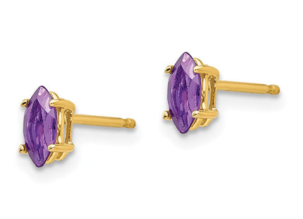 14k Yellow Gold Jewelry Style XE102AM - Classique Jewelry Inc.