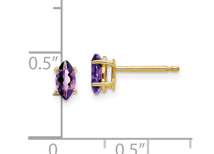 14k Yellow Gold Jewelry Style XE102AM - Classique Jewelry Inc.