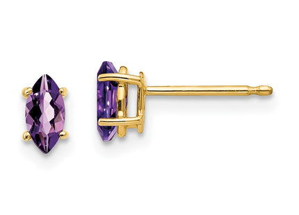 14k Yellow Gold Jewelry Style XE102AM - Classique Jewelry Inc.