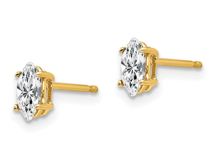 14k Yellow Gold Jewelry Style XE102CZ - Classique Jewelry Inc.