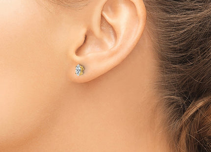 14k Yellow Gold Jewelry Style XE102CZ - Classique Jewelry Inc.