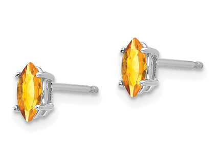 14k White Gold Earrings Style XE102WCI - Classique Jewelry Inc.