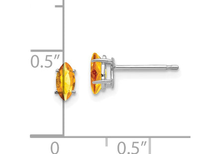 14k White Gold Earrings Style XE102WCI - Classique Jewelry Inc.