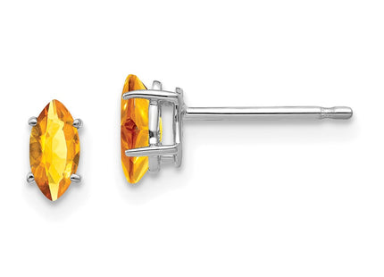 14k White Gold Earrings Style XE102WCI - Classique Jewelry Inc.