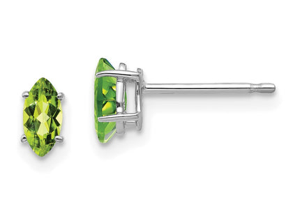 14k White Gold Jewelry Style XE102WPE - Classique Jewelry Inc.