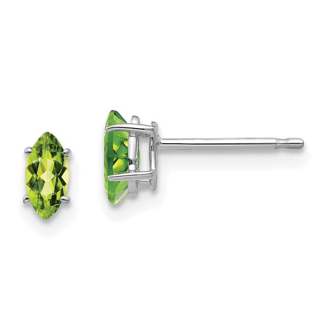 14k White Gold Jewelry Style XE102WPE - Classique Jewelry Inc.