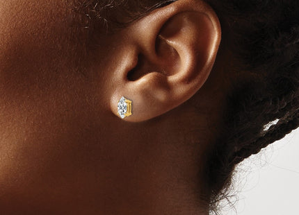 14k Yellow Gold Jewelry Style XE103CZ - Classique Jewelry Inc.