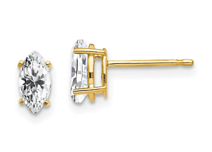 14k Yellow Gold Jewelry Style XE103CZ - Classique Jewelry Inc.