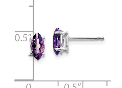 14k White Gold Jewelry Style XE103WAM - Classique Jewelry Inc.