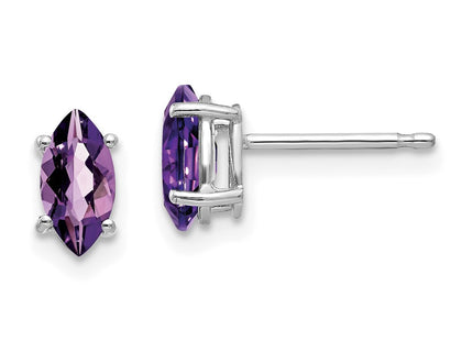 14k White Gold Jewelry Style XE103WAM - Classique Jewelry Inc.