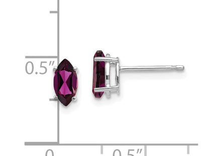 14k White Gold Earrings Style XE103WRG - Classique Jewelry Inc.