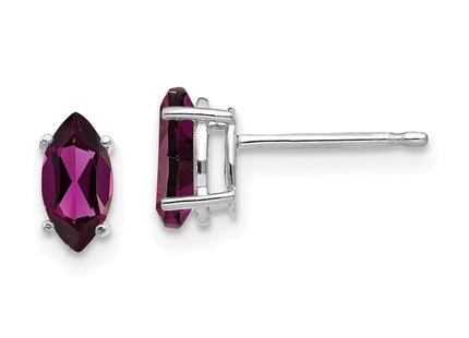 14k White Gold Earrings Style XE103WRG - Classique Jewelry Inc.