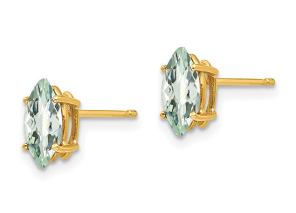14k Yellow Gold Earrings Style XE104CG - Classique Jewelry Inc.