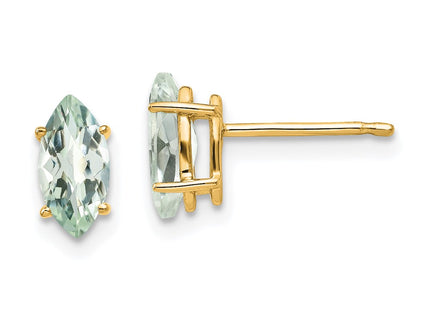 14k Yellow Gold Earrings Style XE104CG - Classique Jewelry Inc.