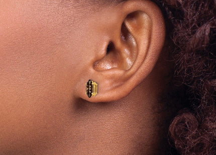 14k Yellow Gold Earrings Style XE104CQ - Classique Jewelry Inc.