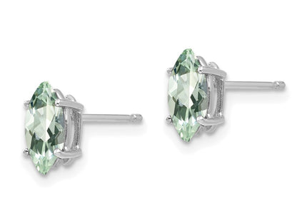 14k White Gold Earrings Style XE104WAG - Classique Jewelry Inc.