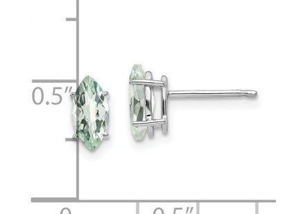14k White Gold Earrings Style XE104WCG - Classique Jewelry Inc.