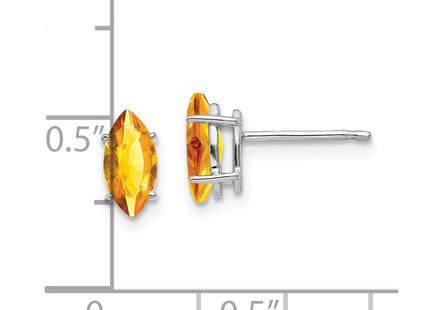 14k White Gold Earrings Style XE104WCI - Classique Jewelry Inc.