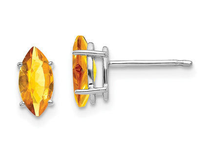 14k White Gold Earrings Style XE104WCI - Classique Jewelry Inc.
