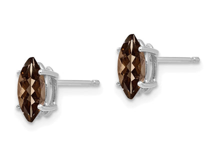 14k White Gold Earrings Style XE104WSQ - Classique Jewelry Inc.