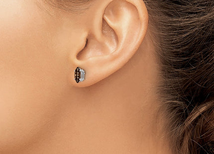 14k White Gold Earrings Style XE104WSQ - Classique Jewelry Inc.