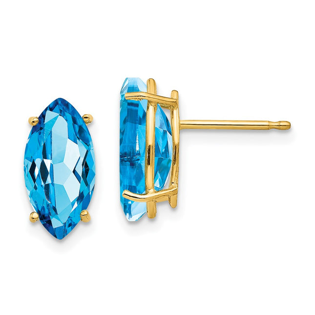 14k Yellow Gold Jewelry Style XE105BT - Classique Jewelry Inc.