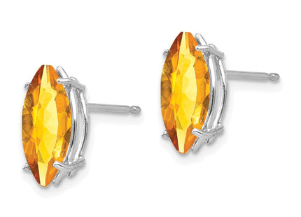 14k White Gold Jewelry Style XE105WCI - Classique Jewelry Inc.