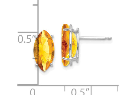 14k White Gold Jewelry Style XE105WCI - Classique Jewelry Inc.