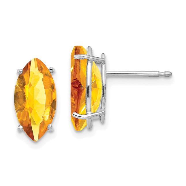 14k White Gold Jewelry Style XE105WCI - Classique Jewelry Inc.