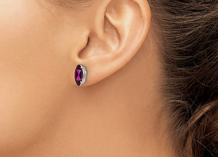 14k White Gold Earrings Style XE105WRG - Classique Jewelry Inc.
