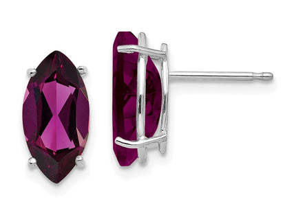 14k White Gold Earrings Style XE105WRG - Classique Jewelry Inc.