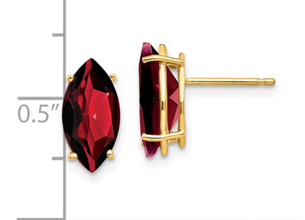 14k Yellow Gold Earrings Style XE106GA - Classique Jewelry Inc.