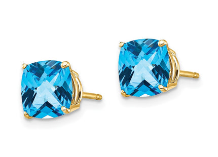 14k Yellow Gold Earrings Style XE108BC - Classique Jewelry Inc.
