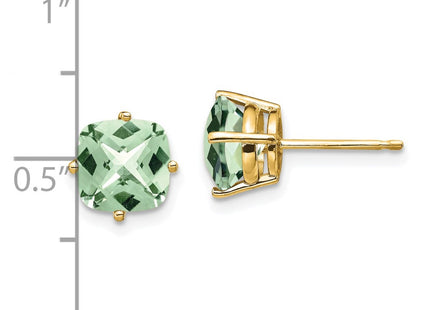 14k Yellow Gold Earrings Style XE108CG - Classique Jewelry Inc.