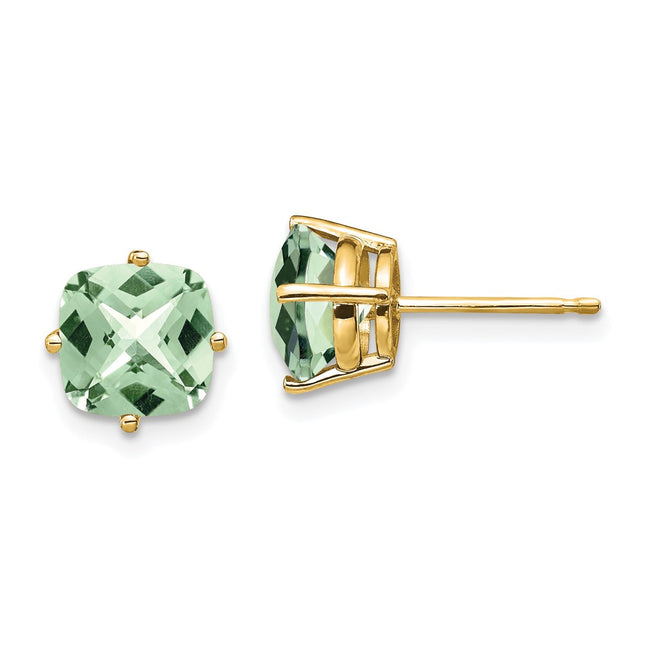 14k Yellow Gold Earrings Style XE108CG - Classique Jewelry Inc.