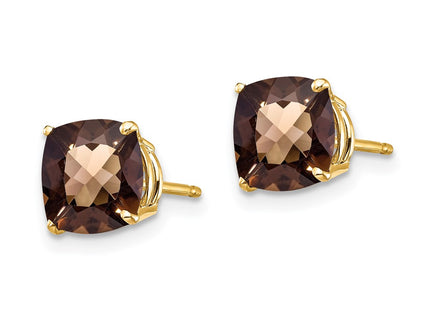 14k Yellow Gold Earrings Style XE108CQ - Classique Jewelry Inc.