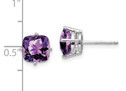 14k White Gold Earrings Style XE108W - Classique Jewelry Inc.